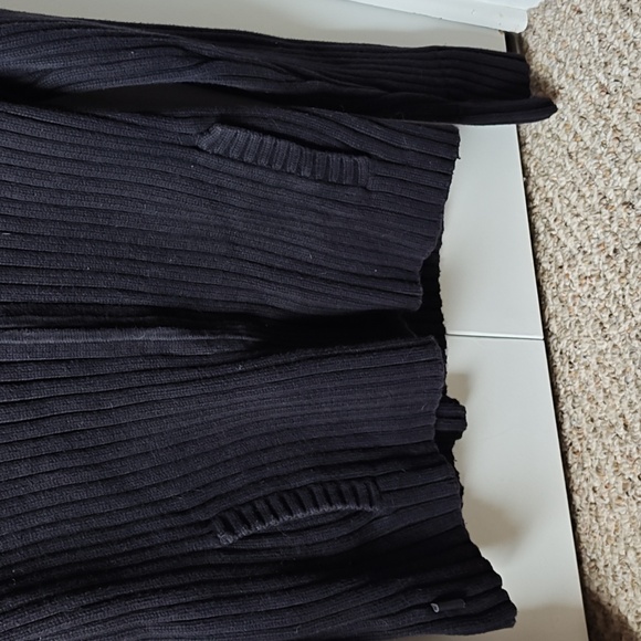 Ralph Lauren Womens L Black Zip Sweater - Picture 4 of 6